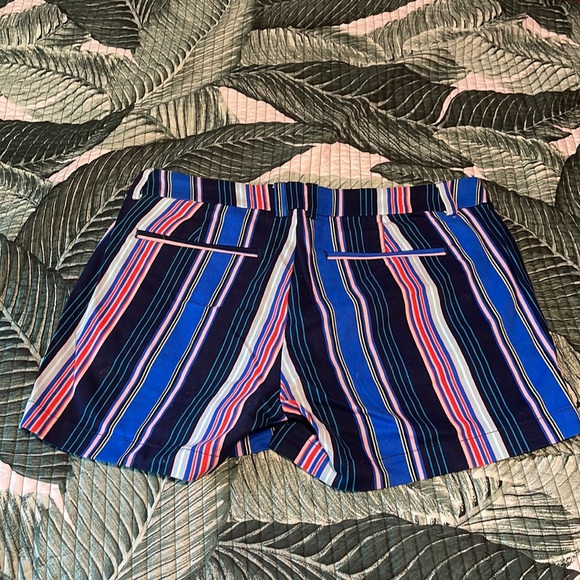 a.n.a Multicolor Twill Shorts Size 8 - Picture 2 of 3
